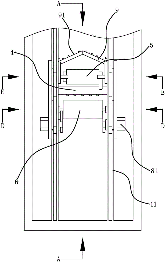 Municipal road marking device