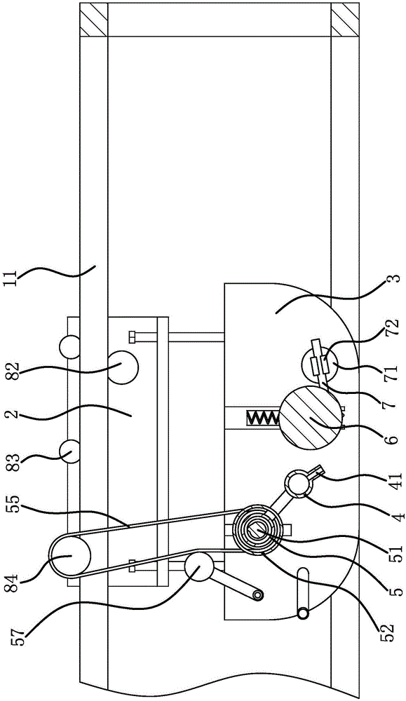 Municipal road marking device