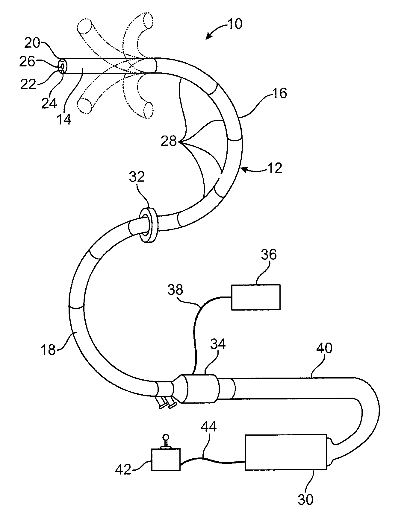 System for managing bowden cables in articulating instruments