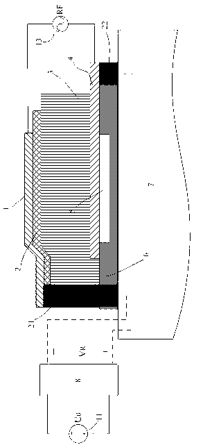 Single chip integrated temperature compensation film buck acoustic resonator