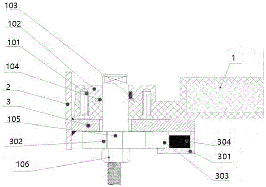 Locking device with function of preventing mistaken unlocking caused in shaking