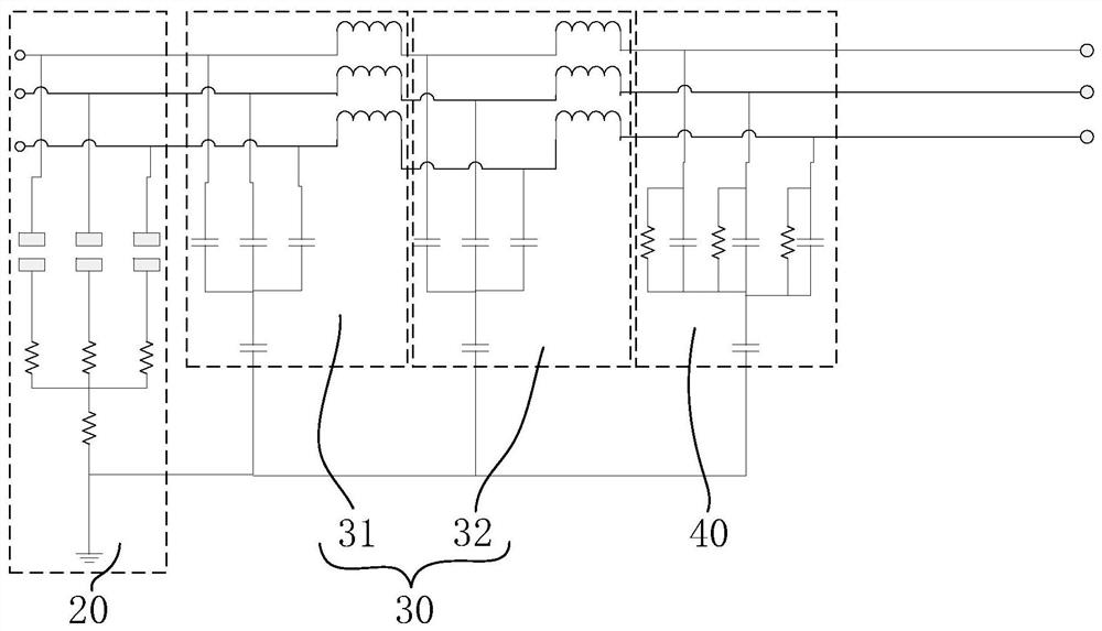 Filter and air conditioning unit