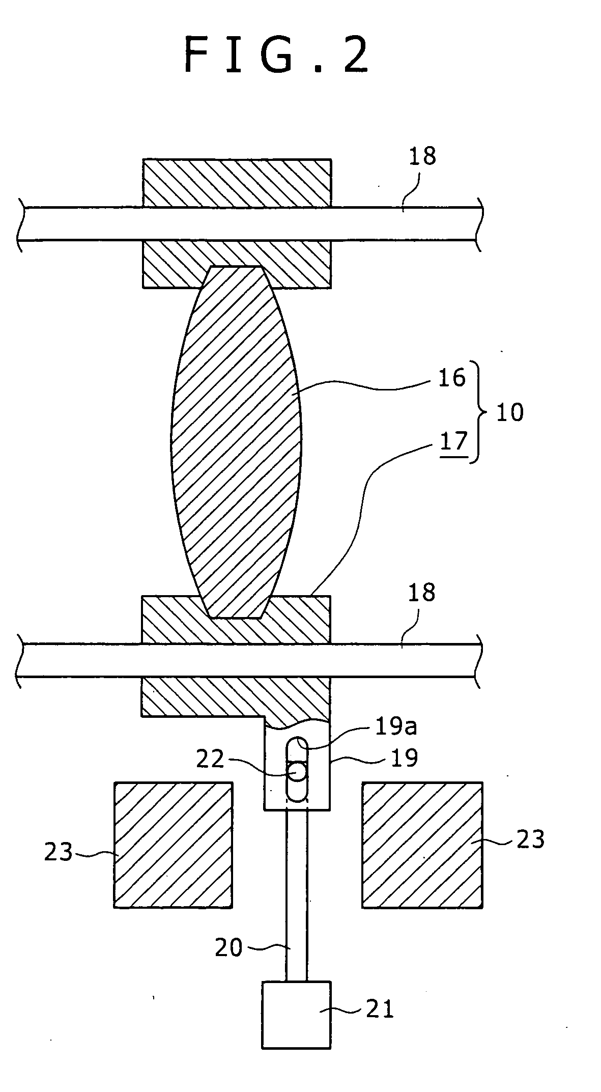 Lens driving mechanism, lens unit and image pickup apparatus