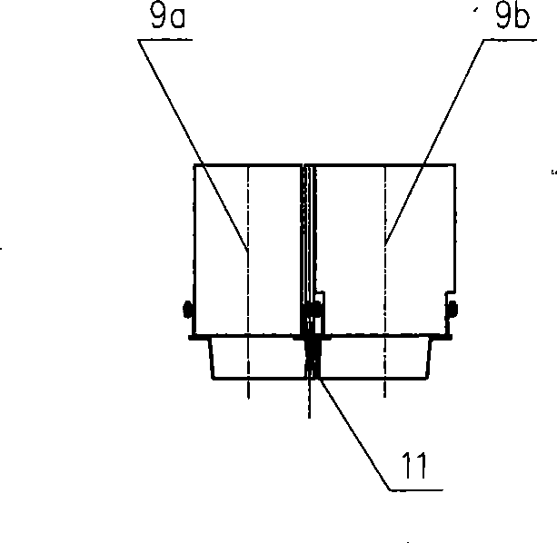 Annular furnace and annular furnace heat supply process