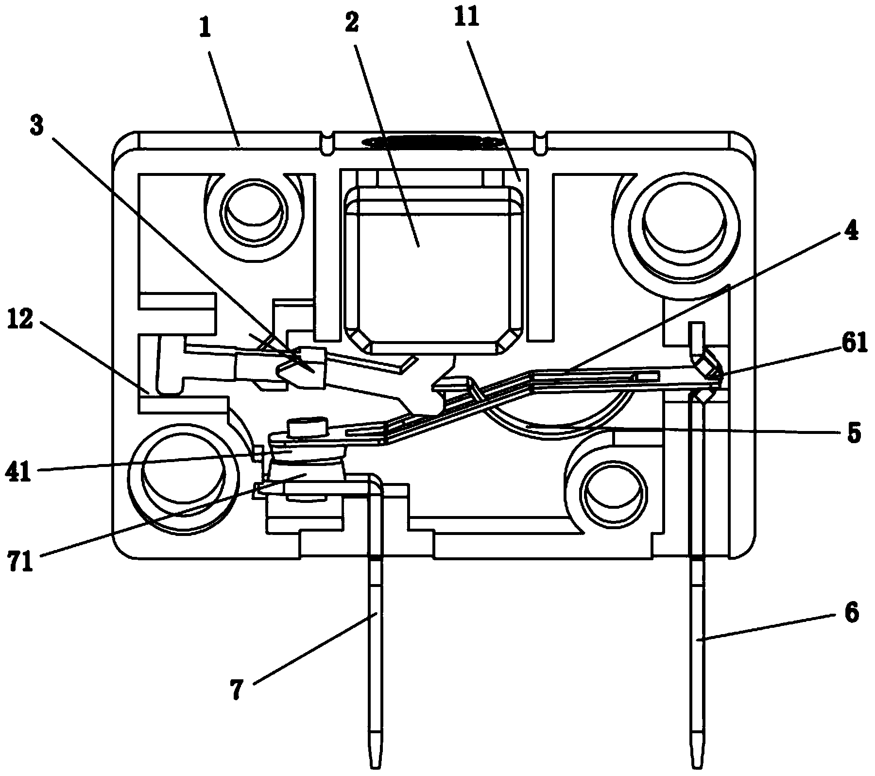 Novel magnetic proximity switch