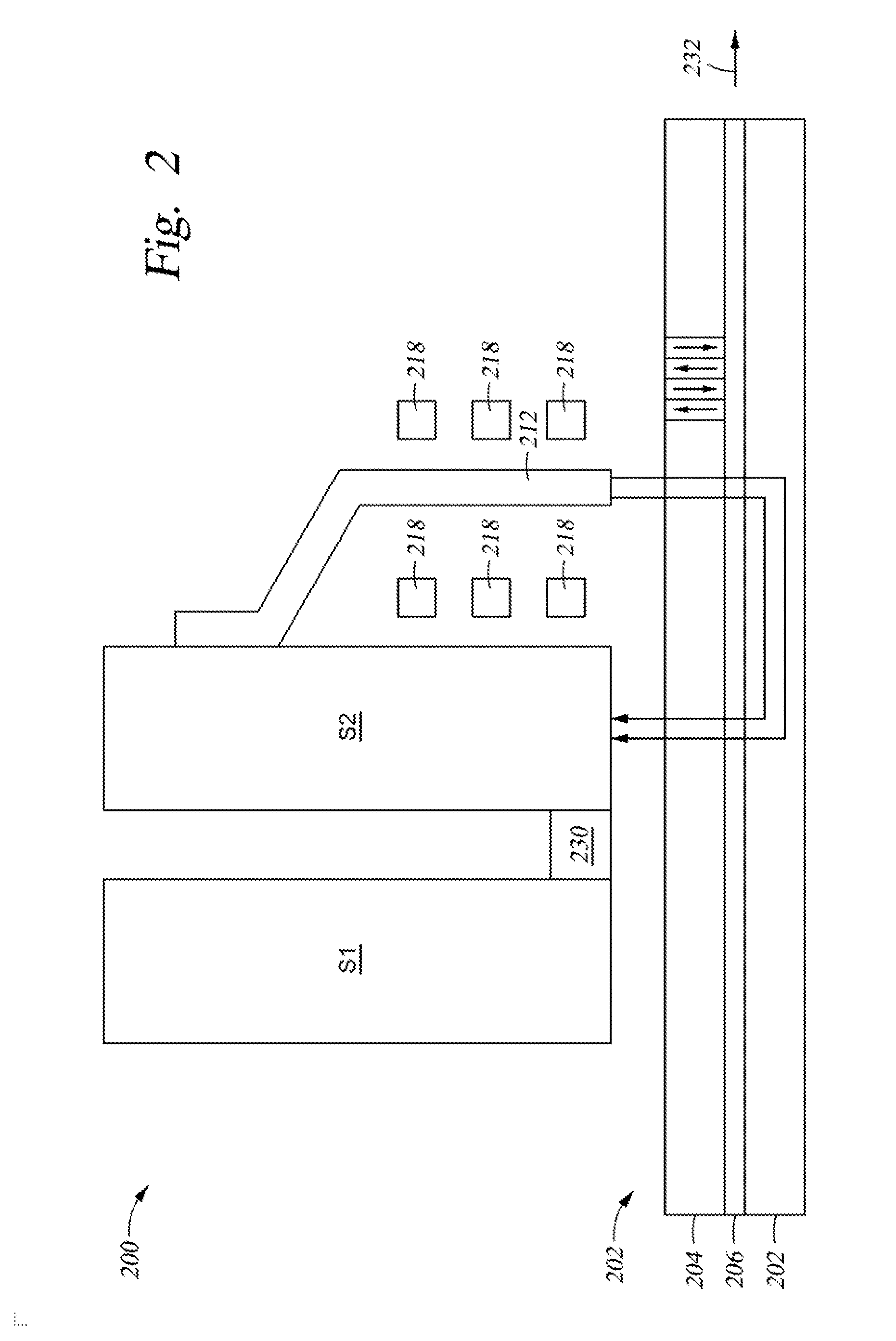 Magnetic read head having spin hall effect layer