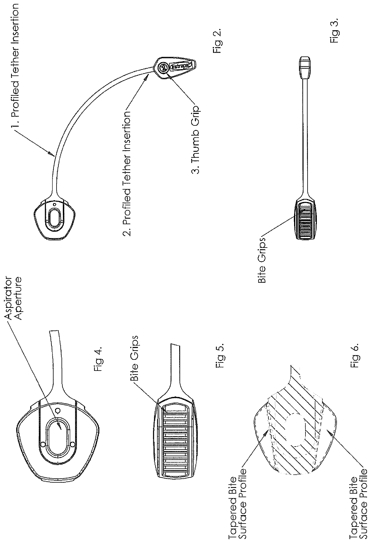 Intraoral surgical mouth prop