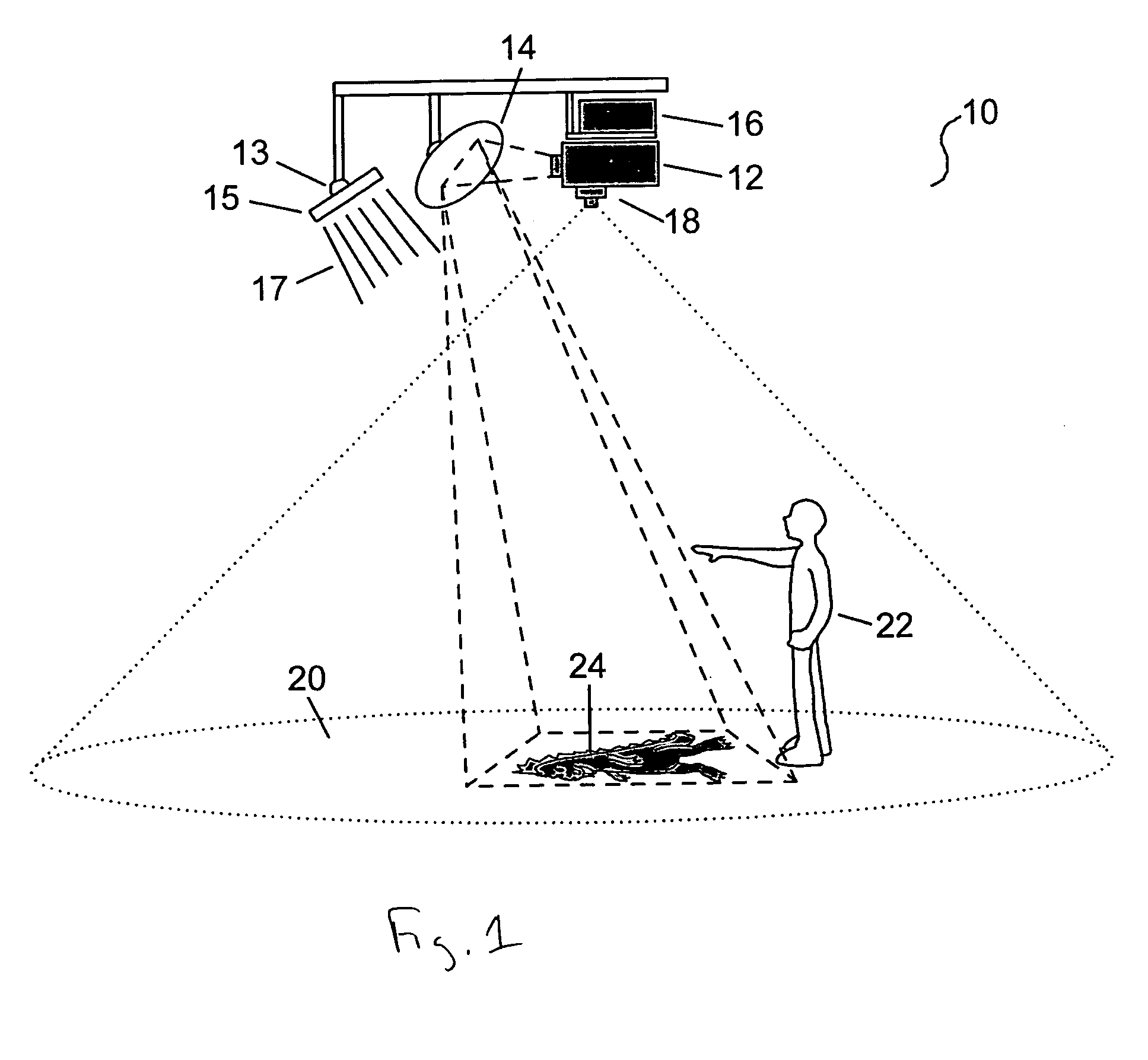 Interactive directed light/sound system