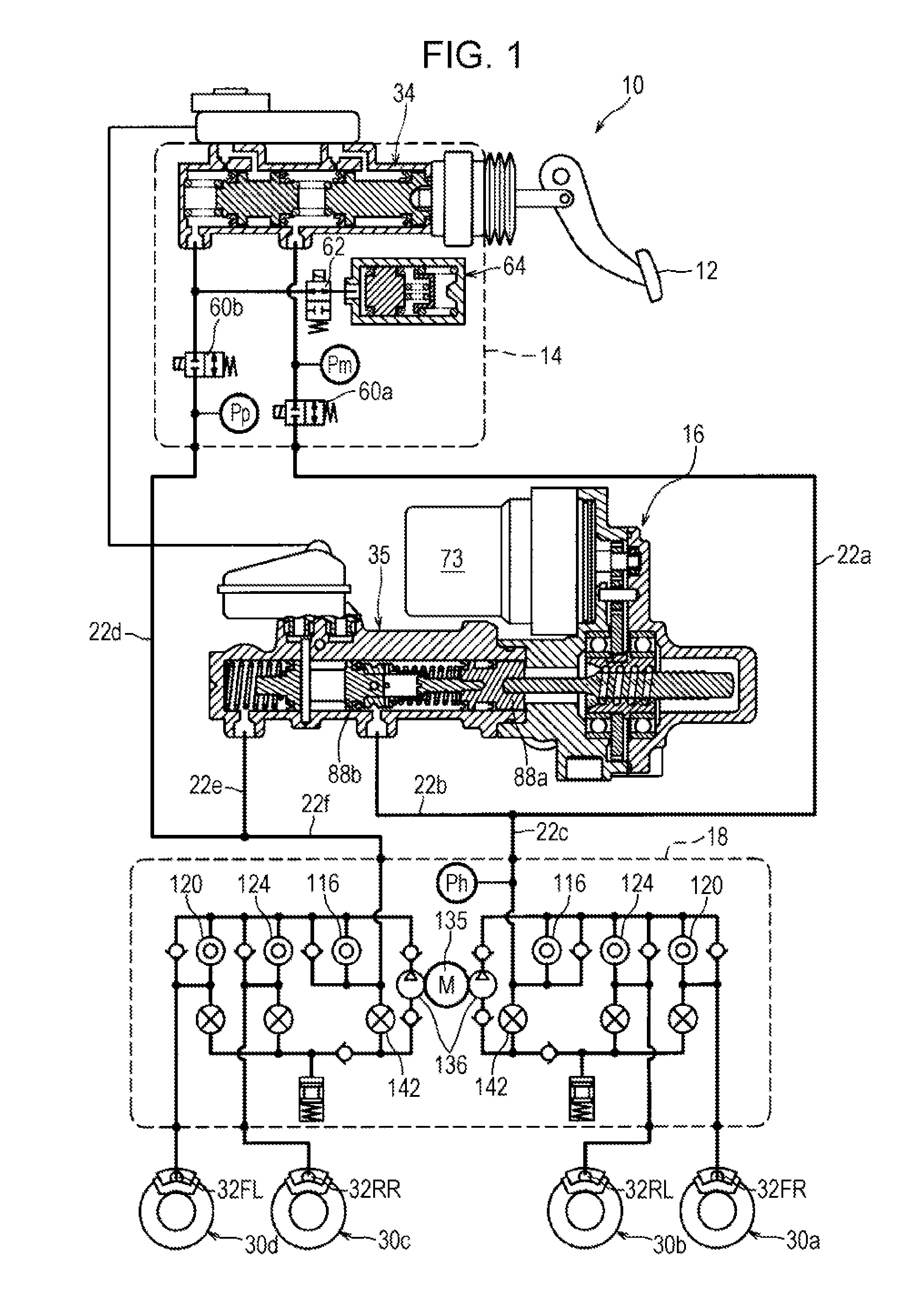 Vehicle brake system