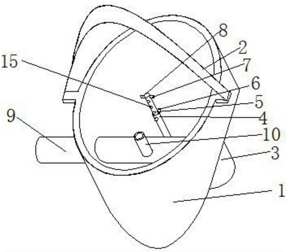 Respiration detecting device for medical nursing and diagnosis