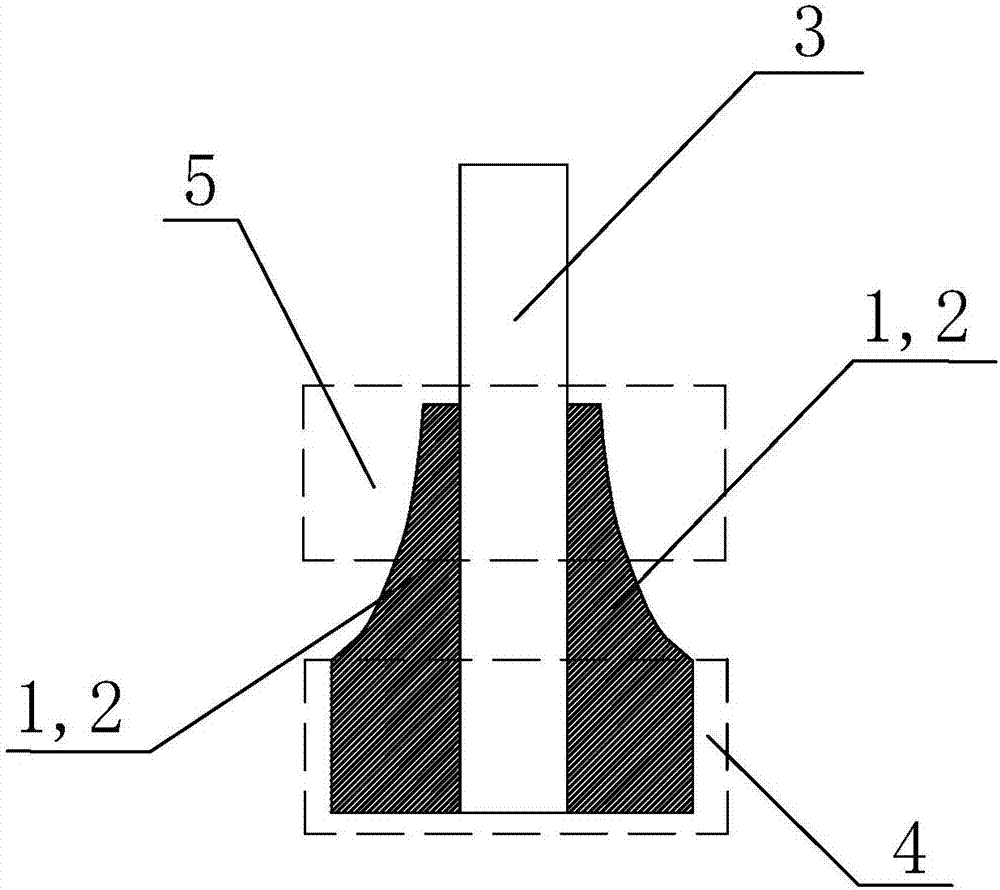 Method for replacing traditional rubber buckle with cord buckle of paper environment-friendly bag