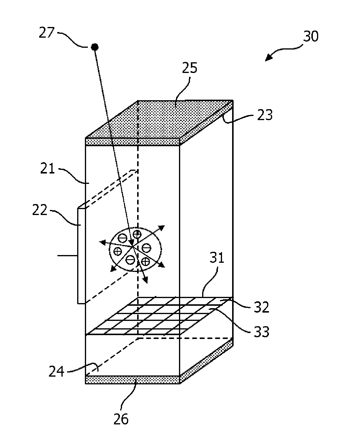 Semiconductor scintillation detector