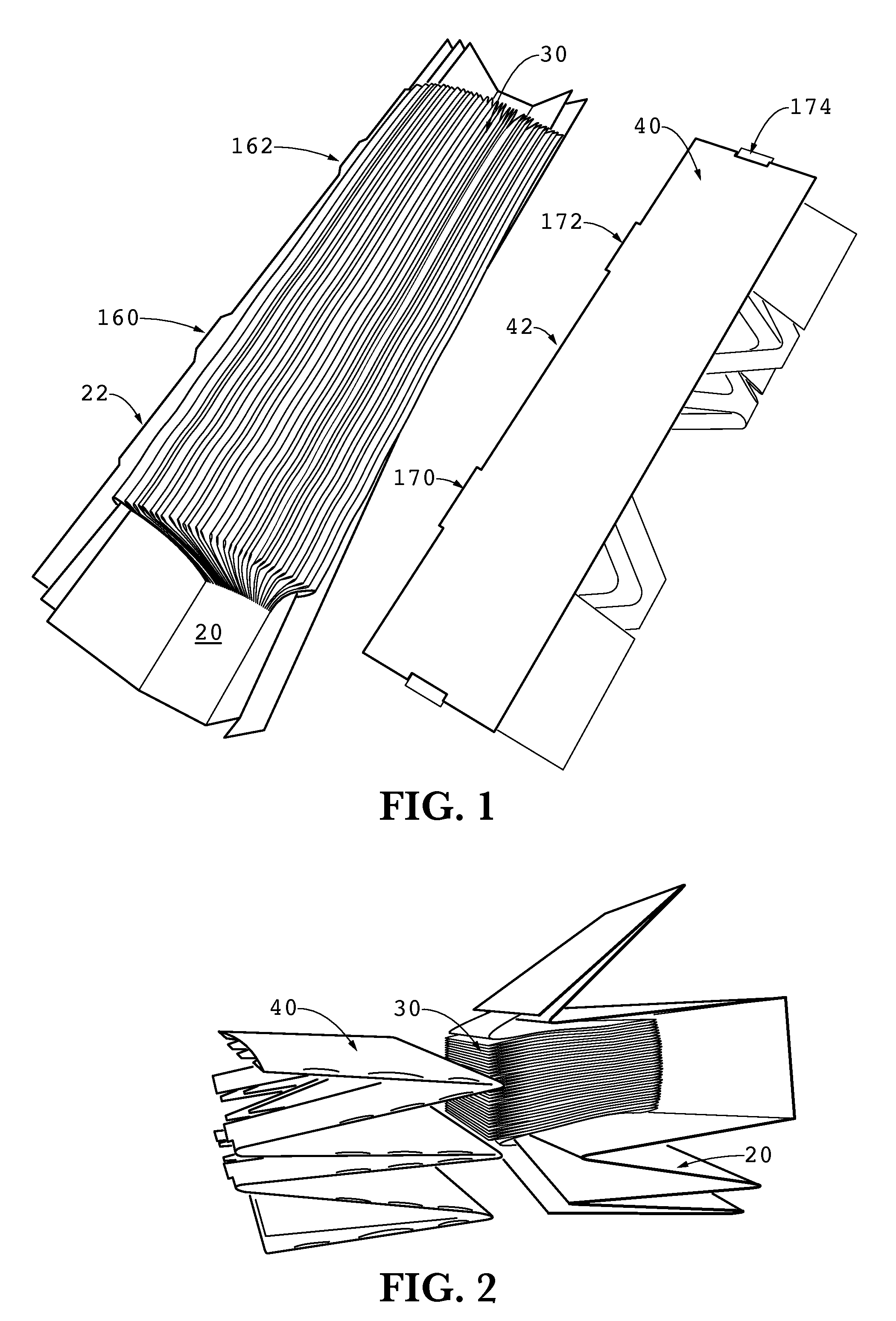 Collapsible pleated filter and frame