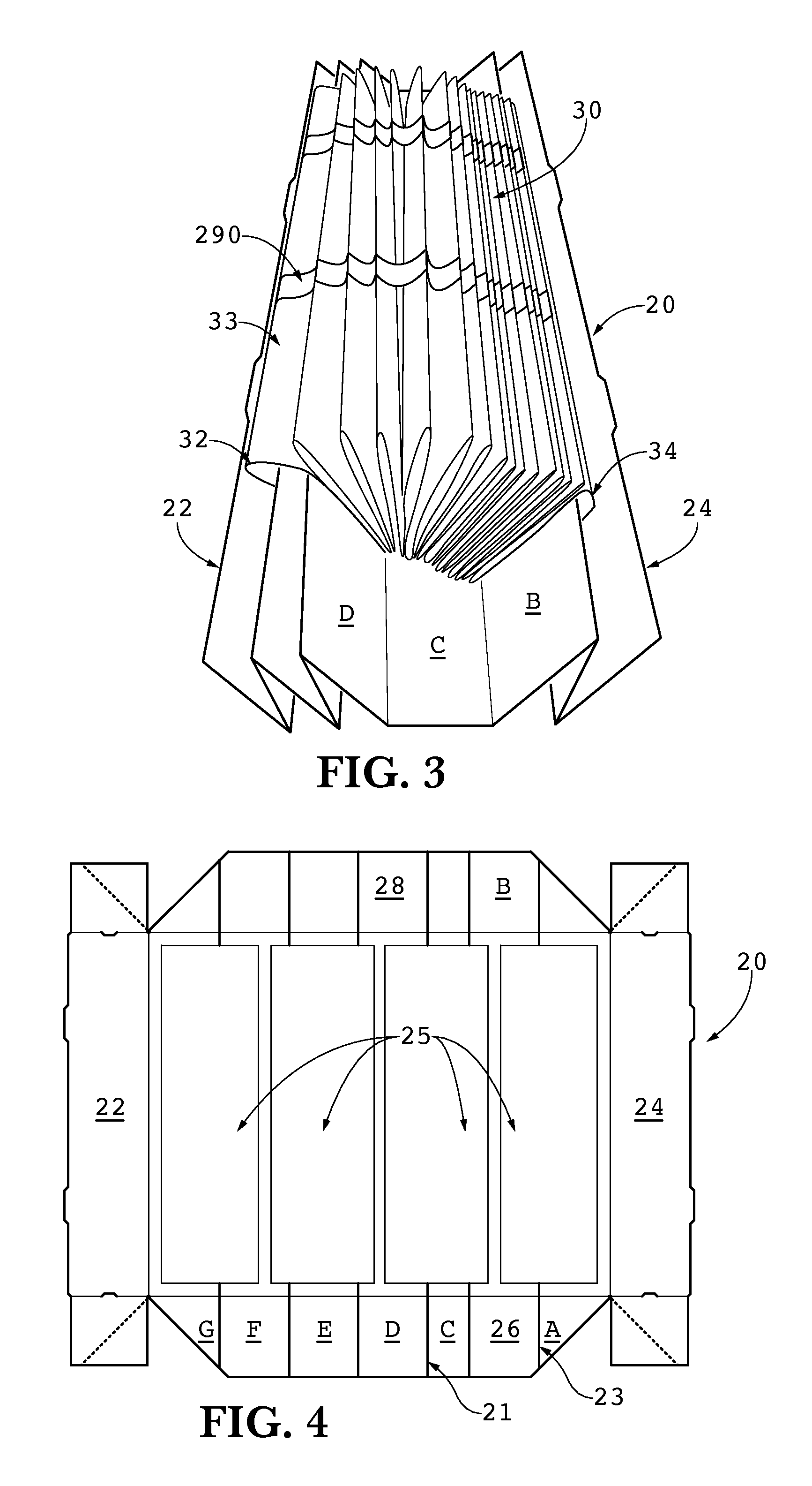 Collapsible pleated filter and frame