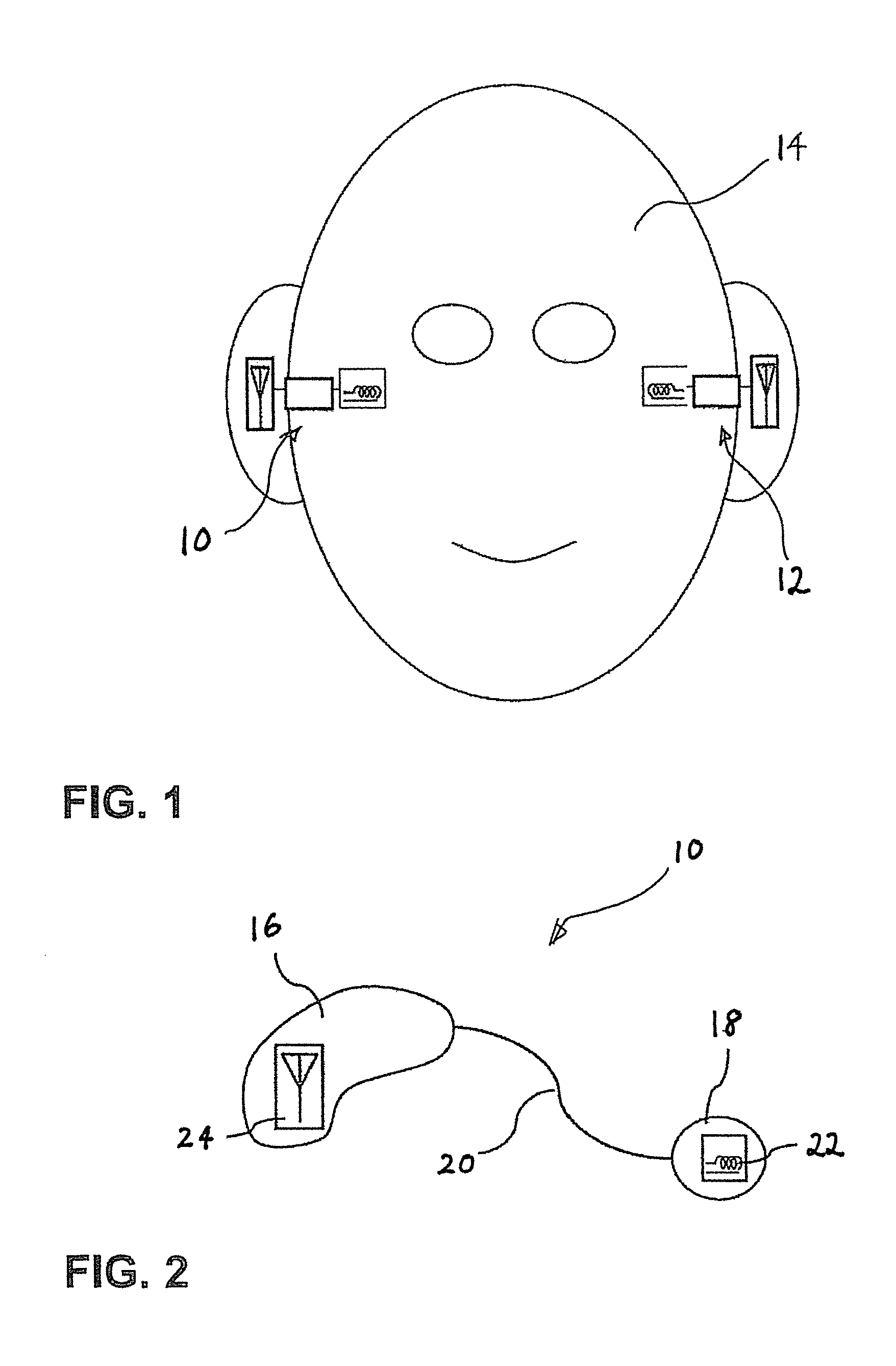 Hearing instrument comprising two antennas