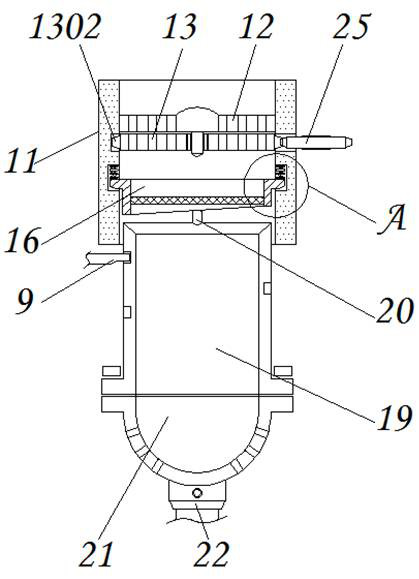 Automatically-proportioning solid-liquid raw material mixing and proportioning device for chemical production