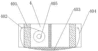 Surface layer cleaning device for silicon rod production