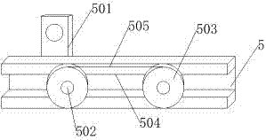 Surface layer cleaning device for silicon rod production