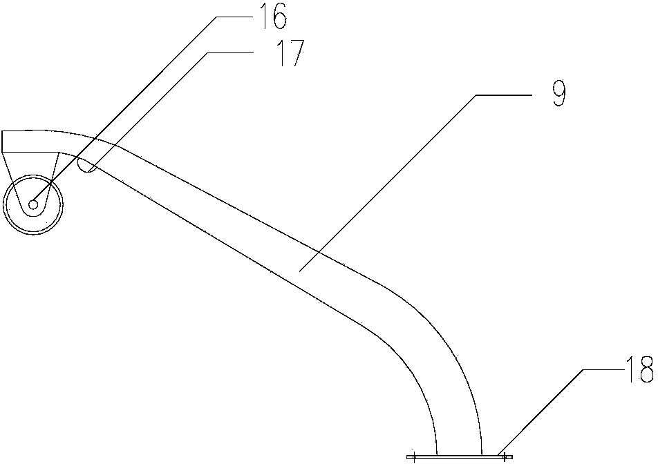 Device group for replacing malfunctioning motor part of aerial work tower crane