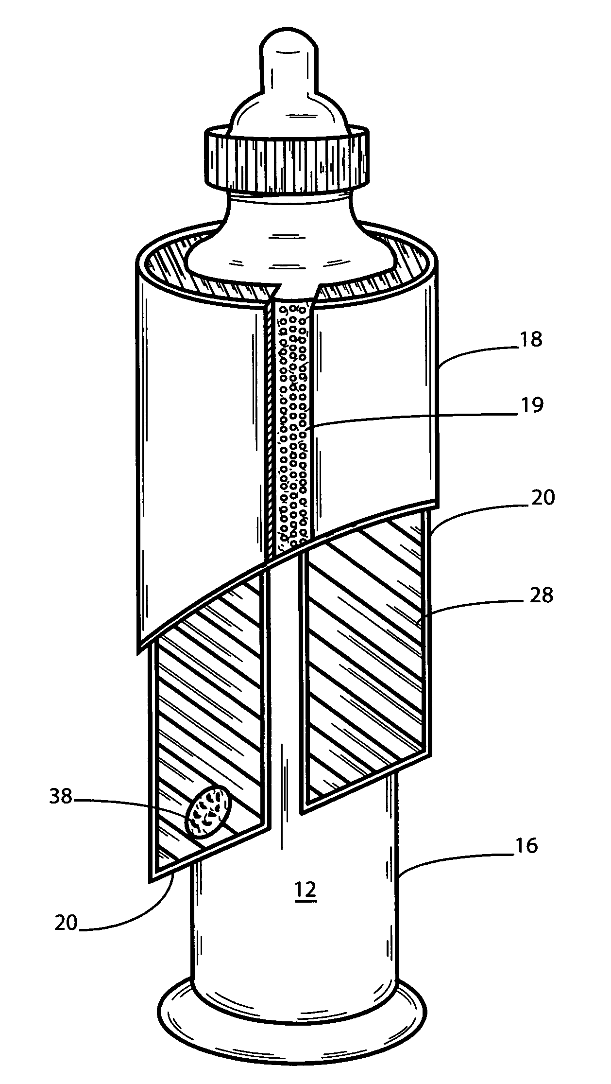 Portable beverage bottle heaters and coolers