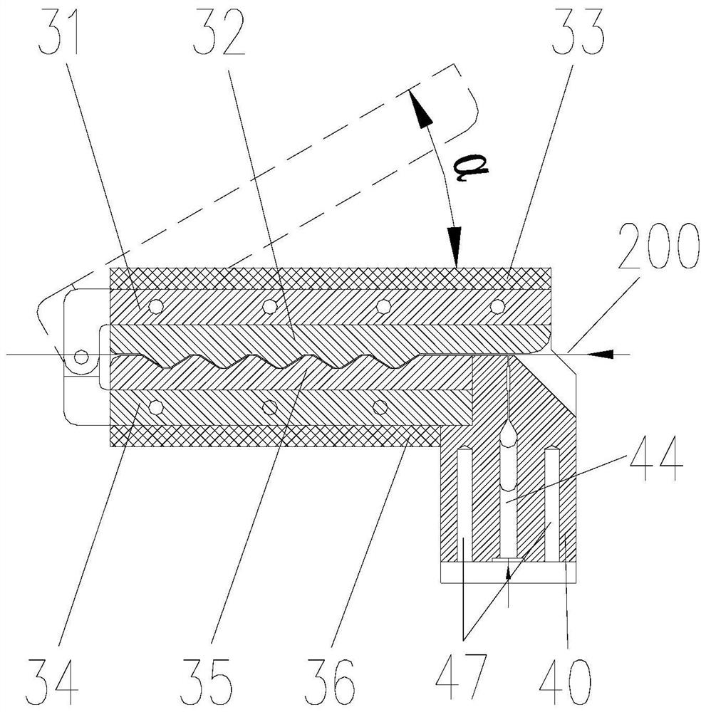 Production equipment and production process of thermoplastic continuous carbon fiber unidirectional tape