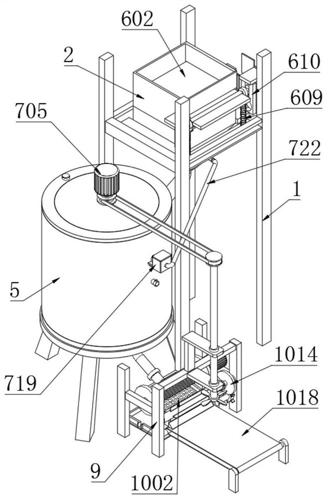 Preparation method of degradable straw raw material PLA (polylactic acid)