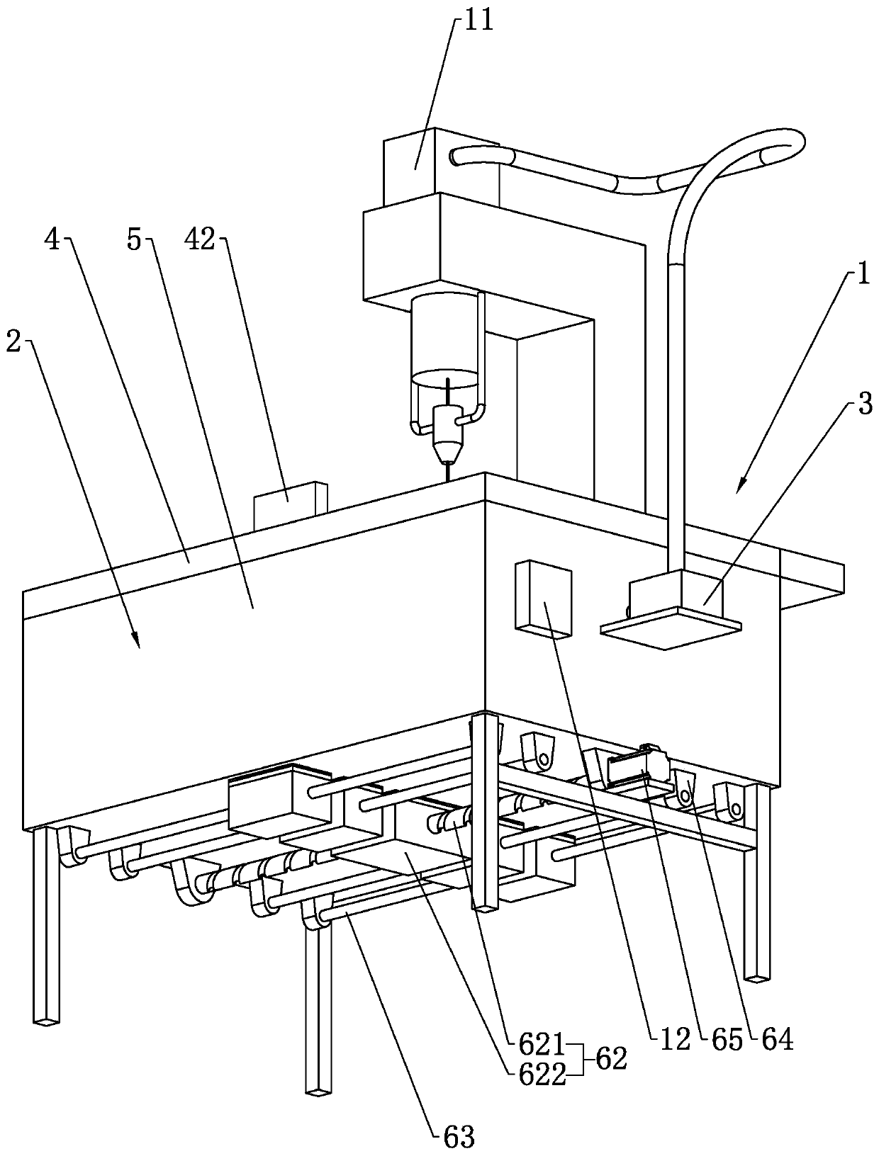 Dielectric liquid filtering, separating and recycling apparatus of spark erosion drilling machine