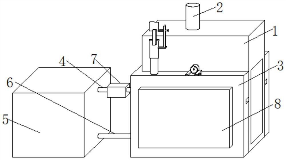 Vanadium-nitrogen alloy kiln capable of saving heat energy