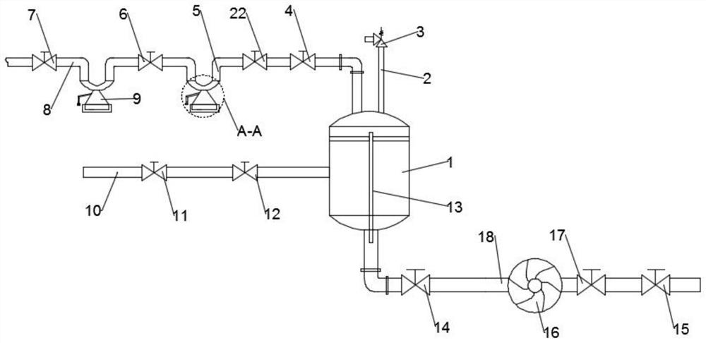 Casing gas collection device and method of use