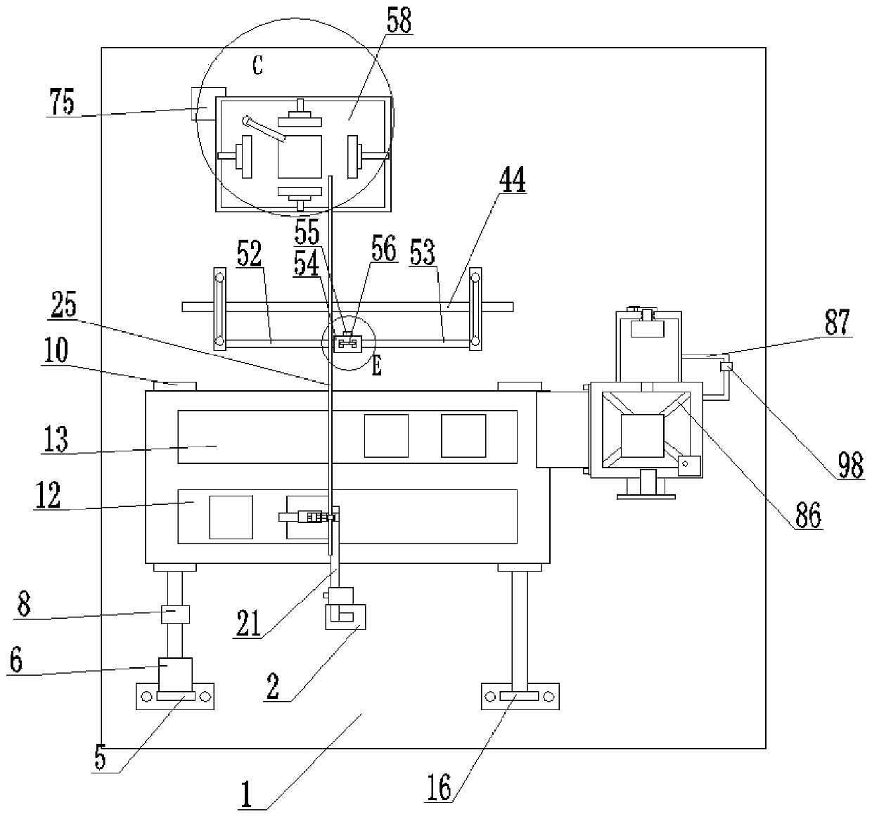 Vacuum automatic packaging forming machine