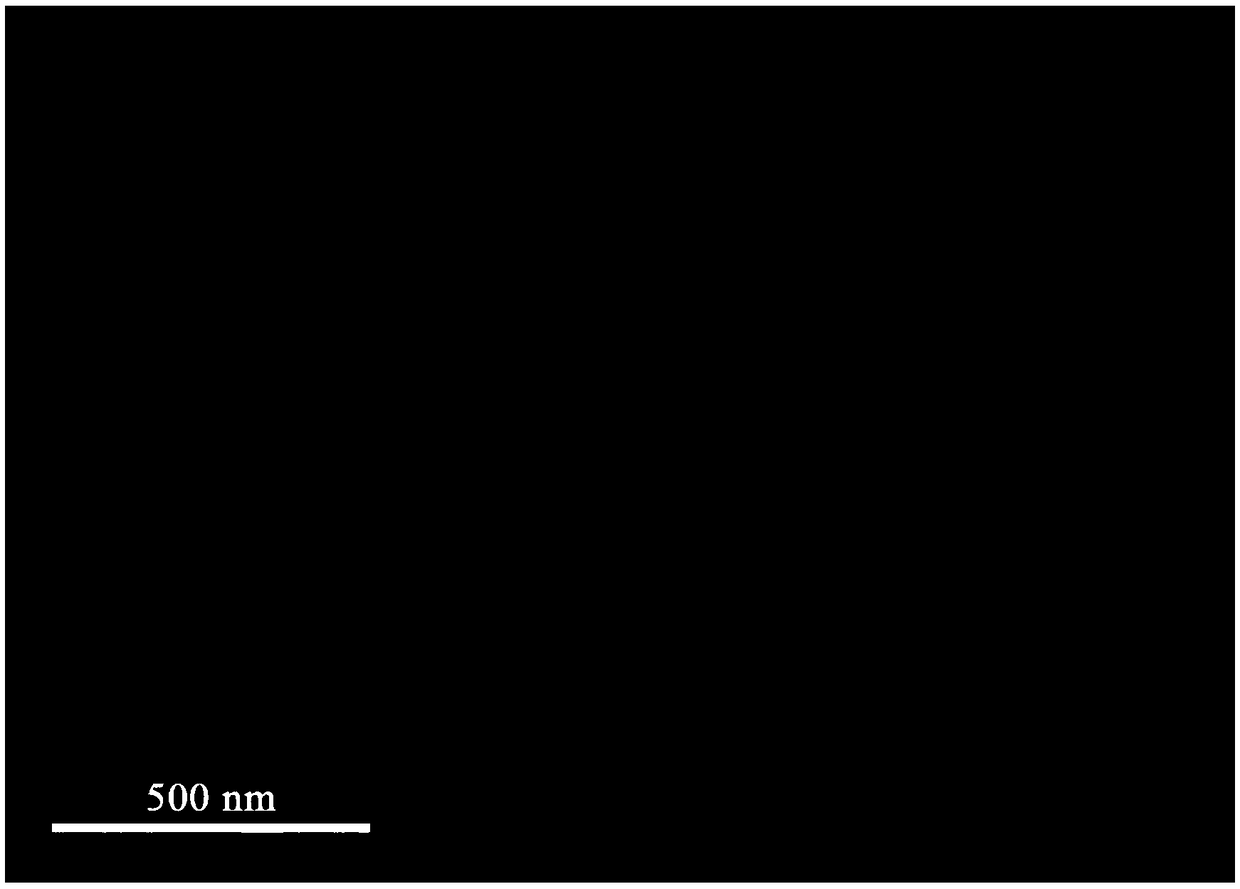 Ethanol gas sensor based on zinc ferrite nano-sensitive material and preparation method thereof