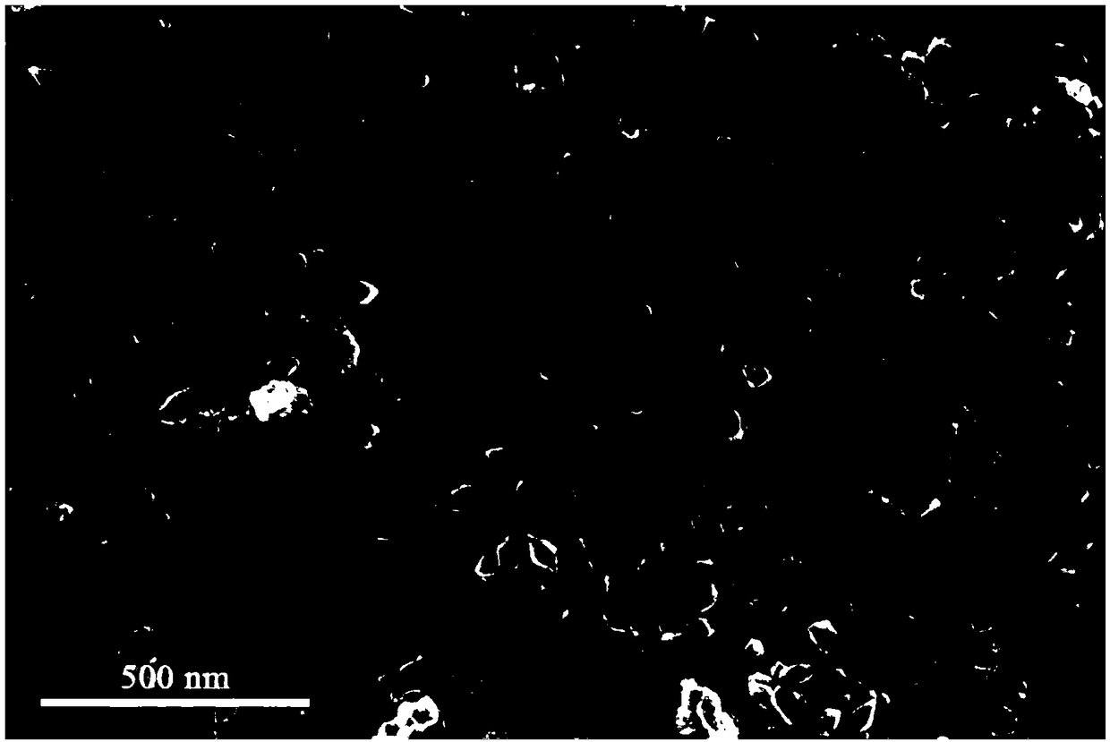 Ethanol gas sensor based on zinc ferrite nano-sensitive material and preparation method thereof