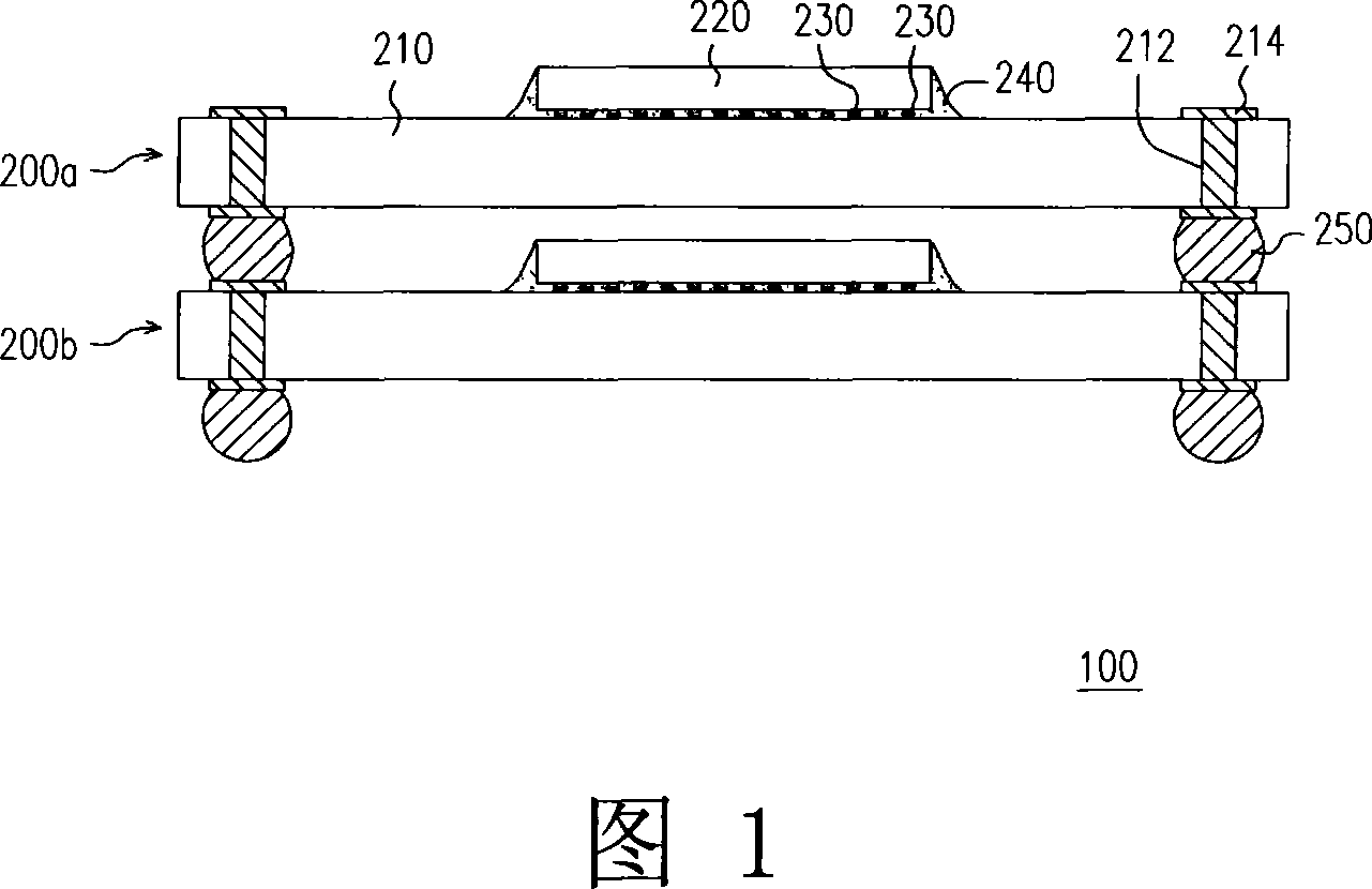 Chip overlap structure and wafer structure for manufacturing the chip stack structure