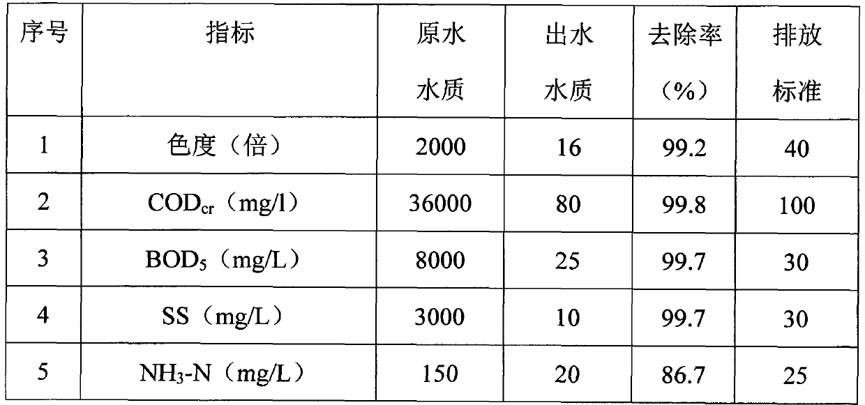 Treatment method for municipal domestic waste penetrating fluid