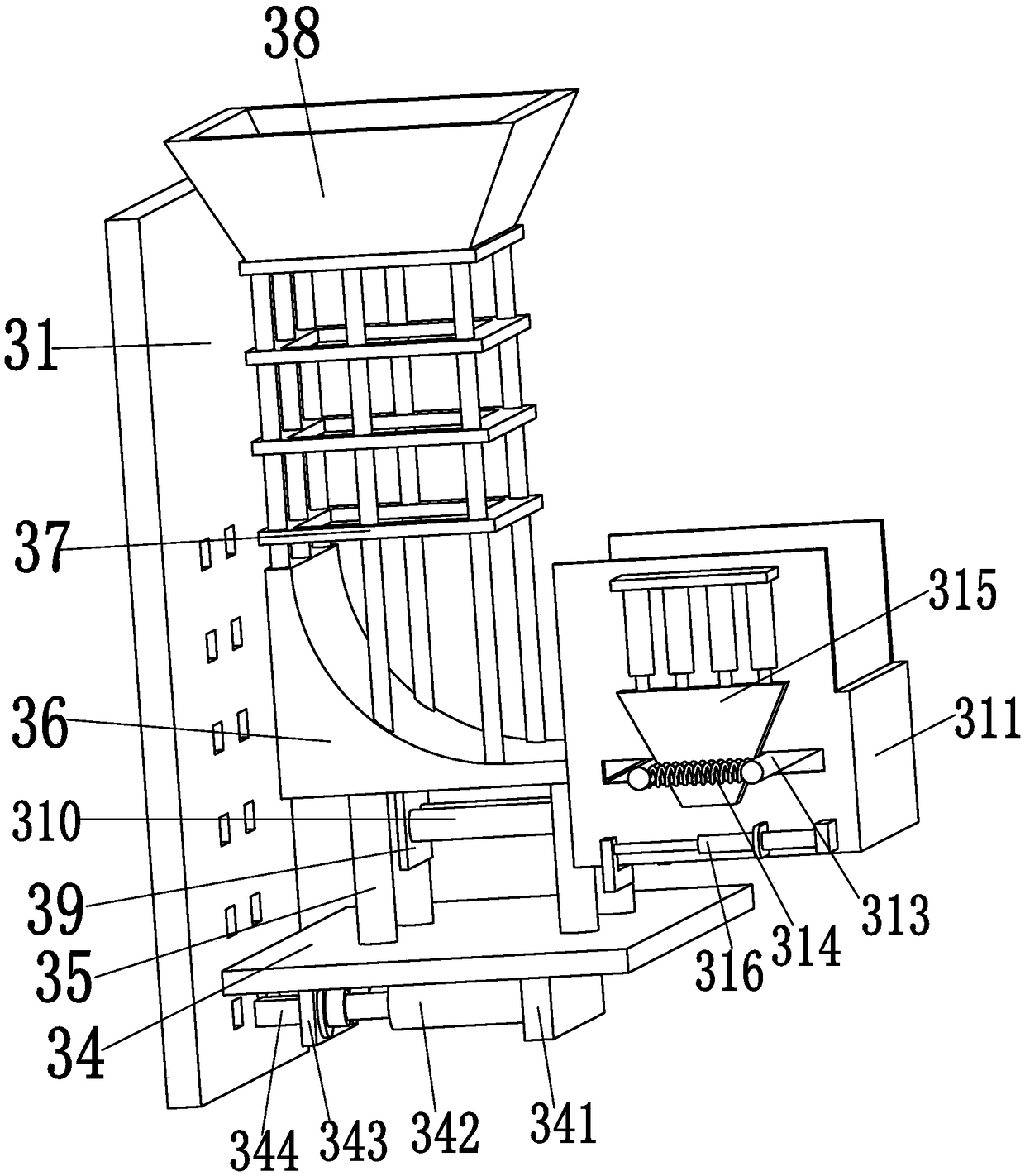 Isolation construction equipment for hospital for infectious diseases