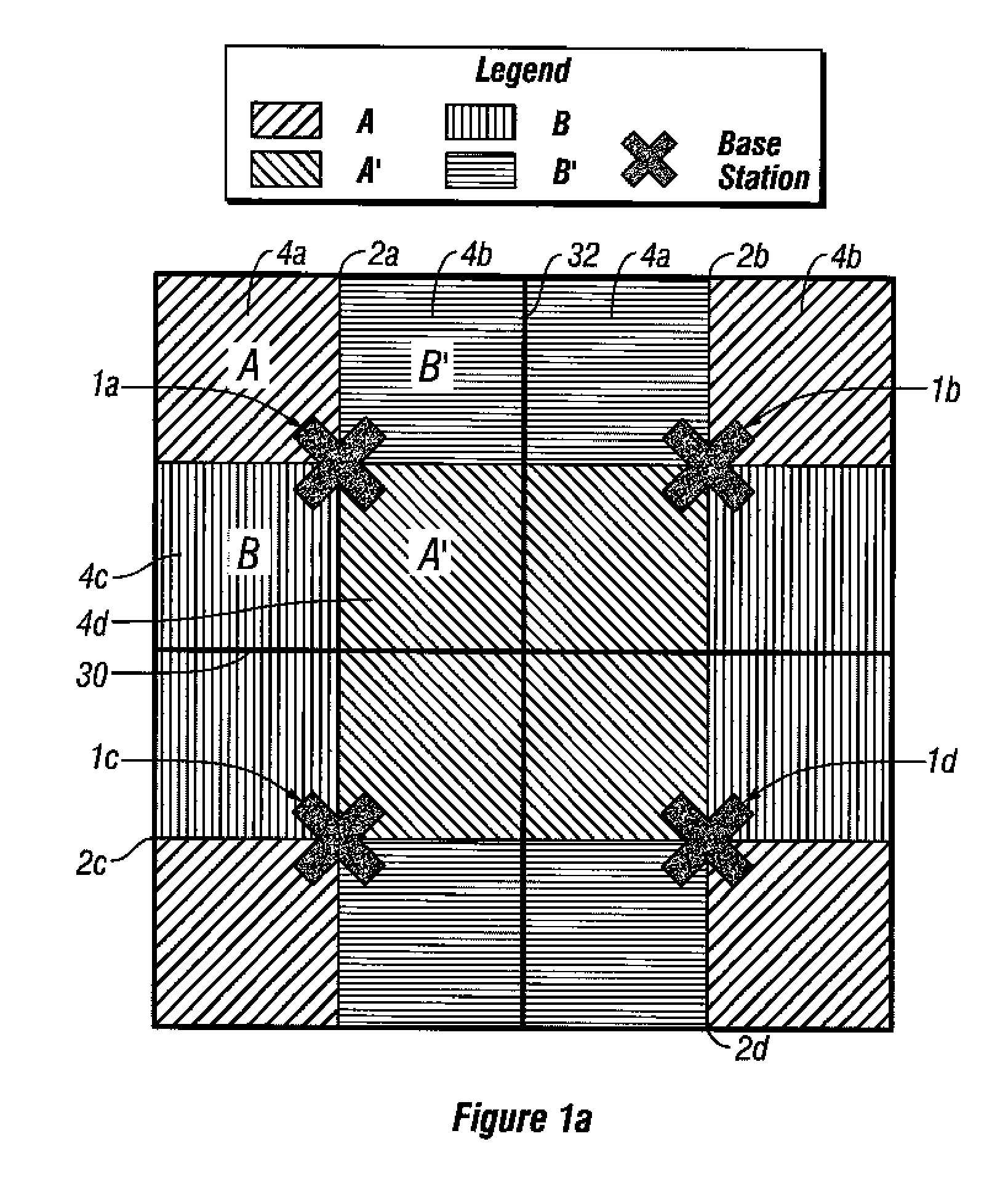 Method and system for reducing channel interference in a frame-synchronized wireless communication system