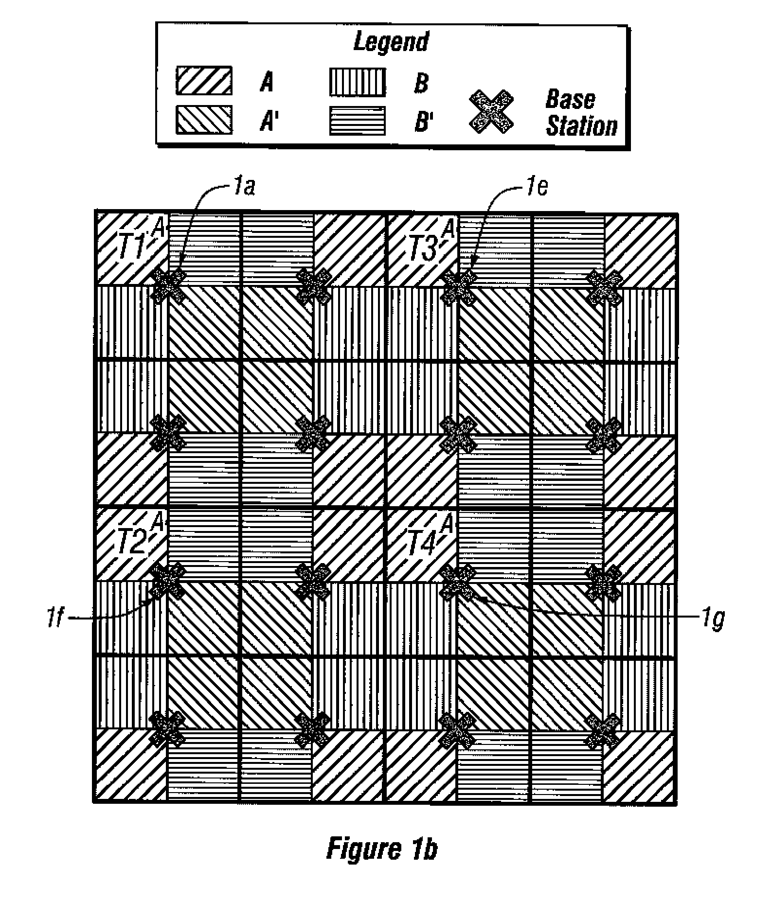 Method and system for reducing channel interference in a frame-synchronized wireless communication system