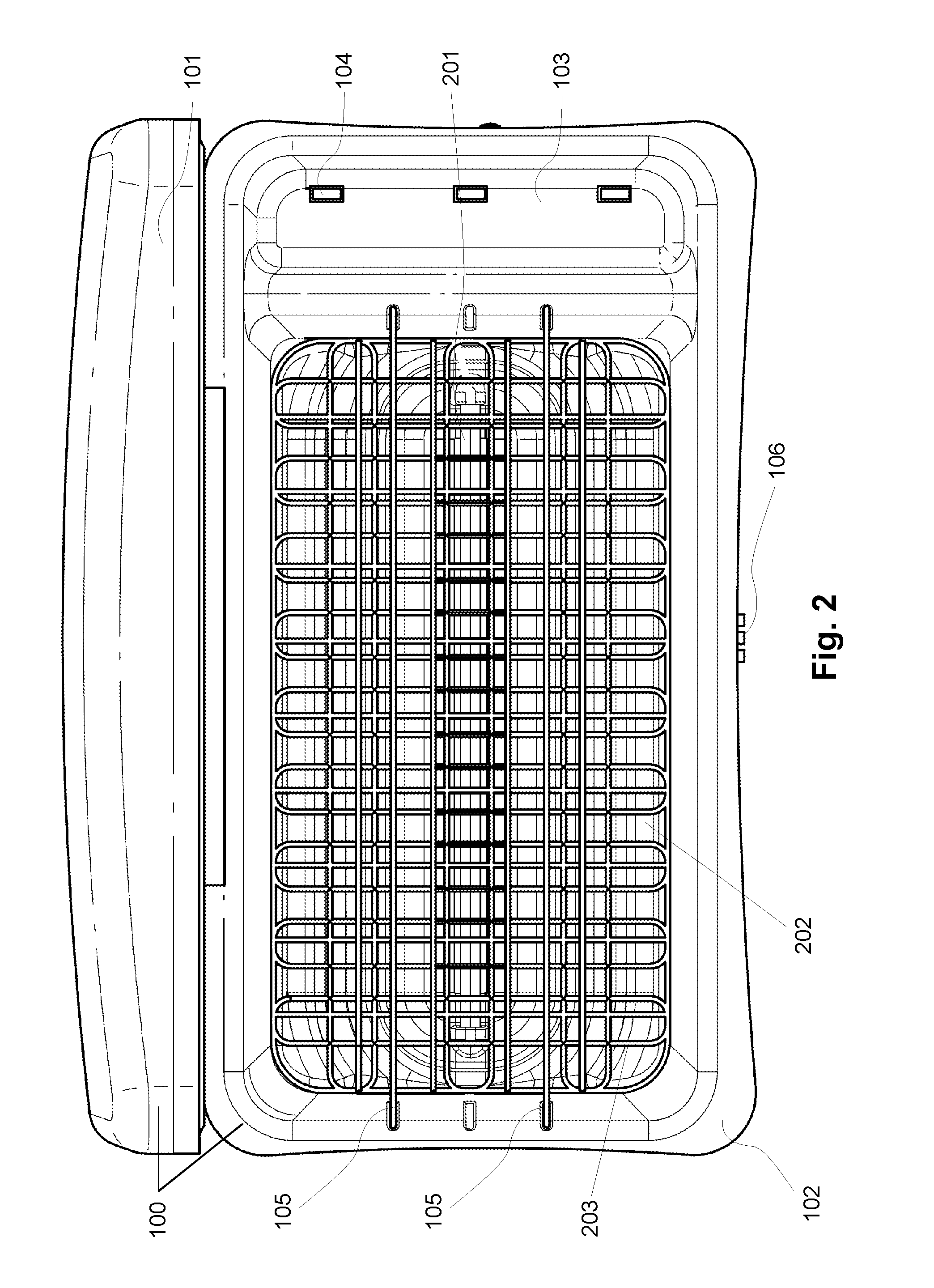 System for storing and sanitizing complex devices