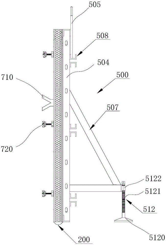 Cast-in-situ prefabricated non-dismantling integrally-assembled heat preservation outer formwork assembling structure