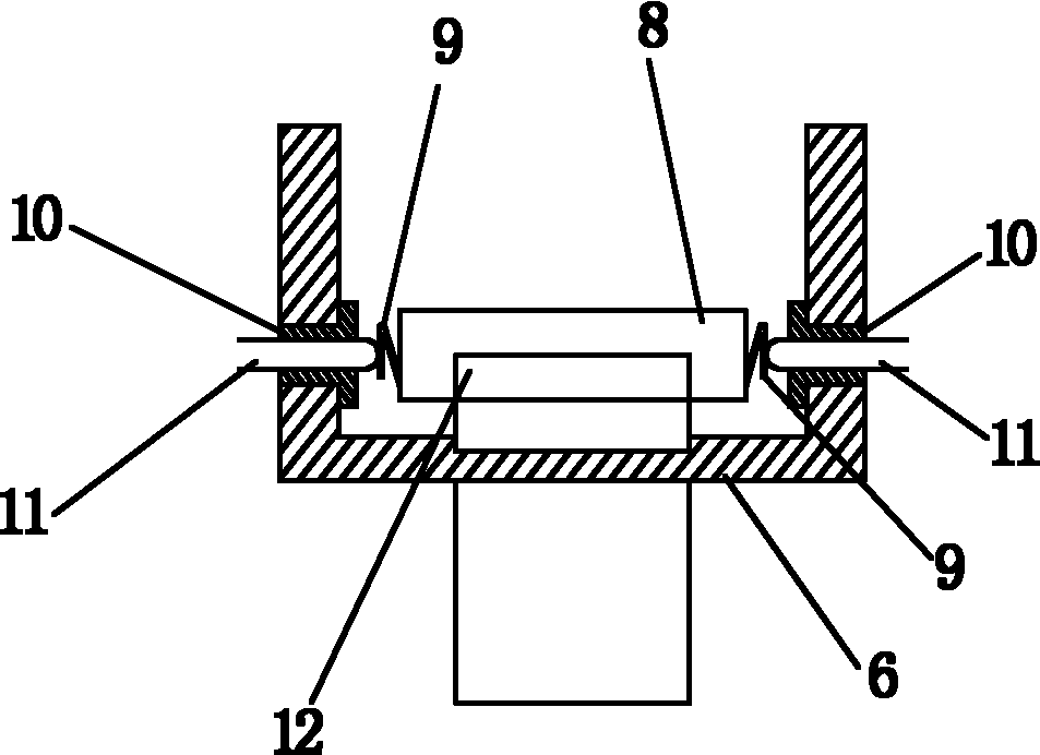 Device for measuring micro-thrust