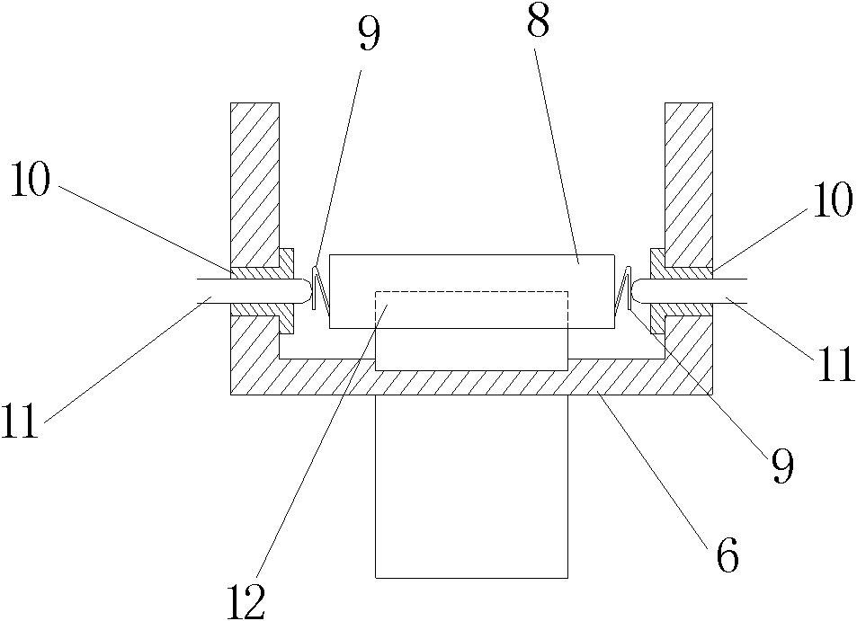 Device for measuring micro-thrust