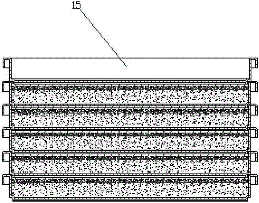 Two-stage rice seedling raising device and two-stage rice seedling raising method