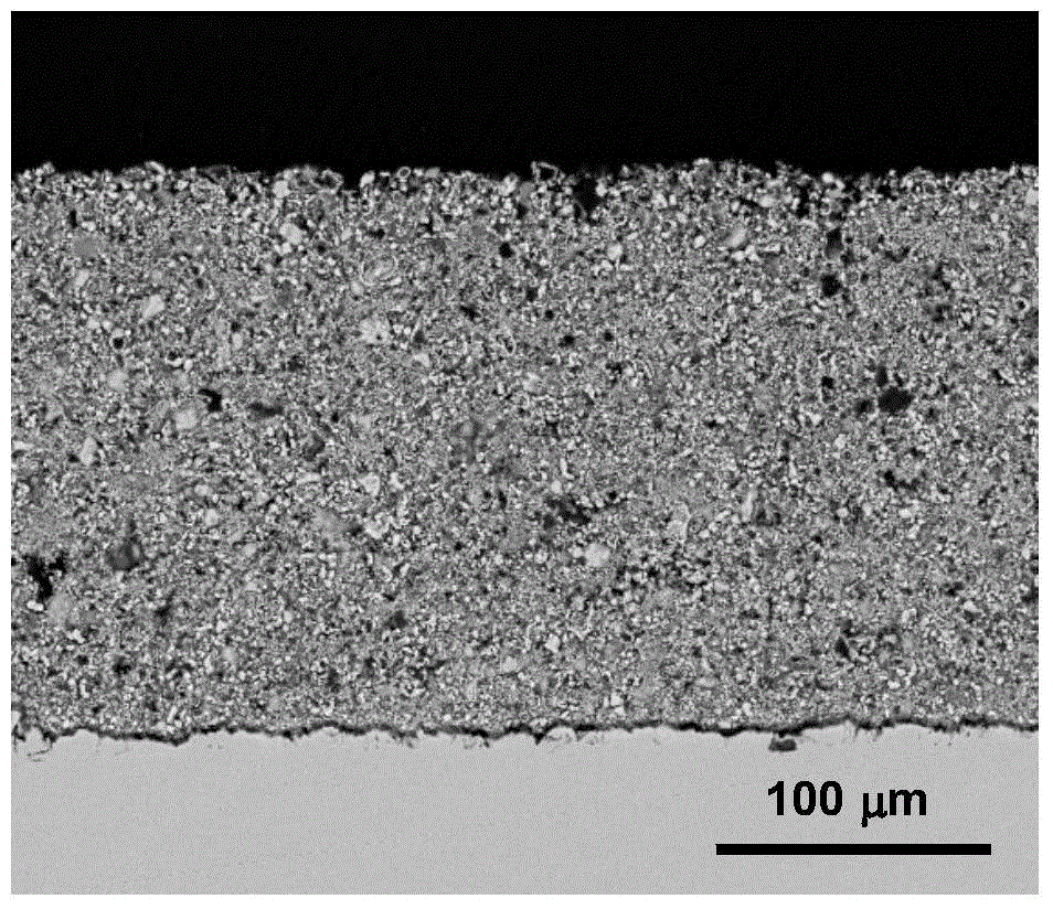 Zr-based ceramic coating protection method for surface of refractory metal material