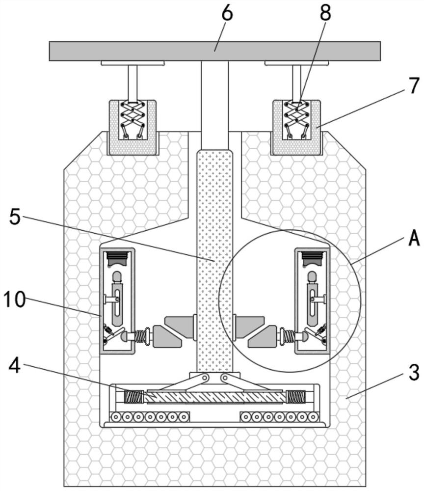 Automatic feeding auxiliary device suitable for chicken feed