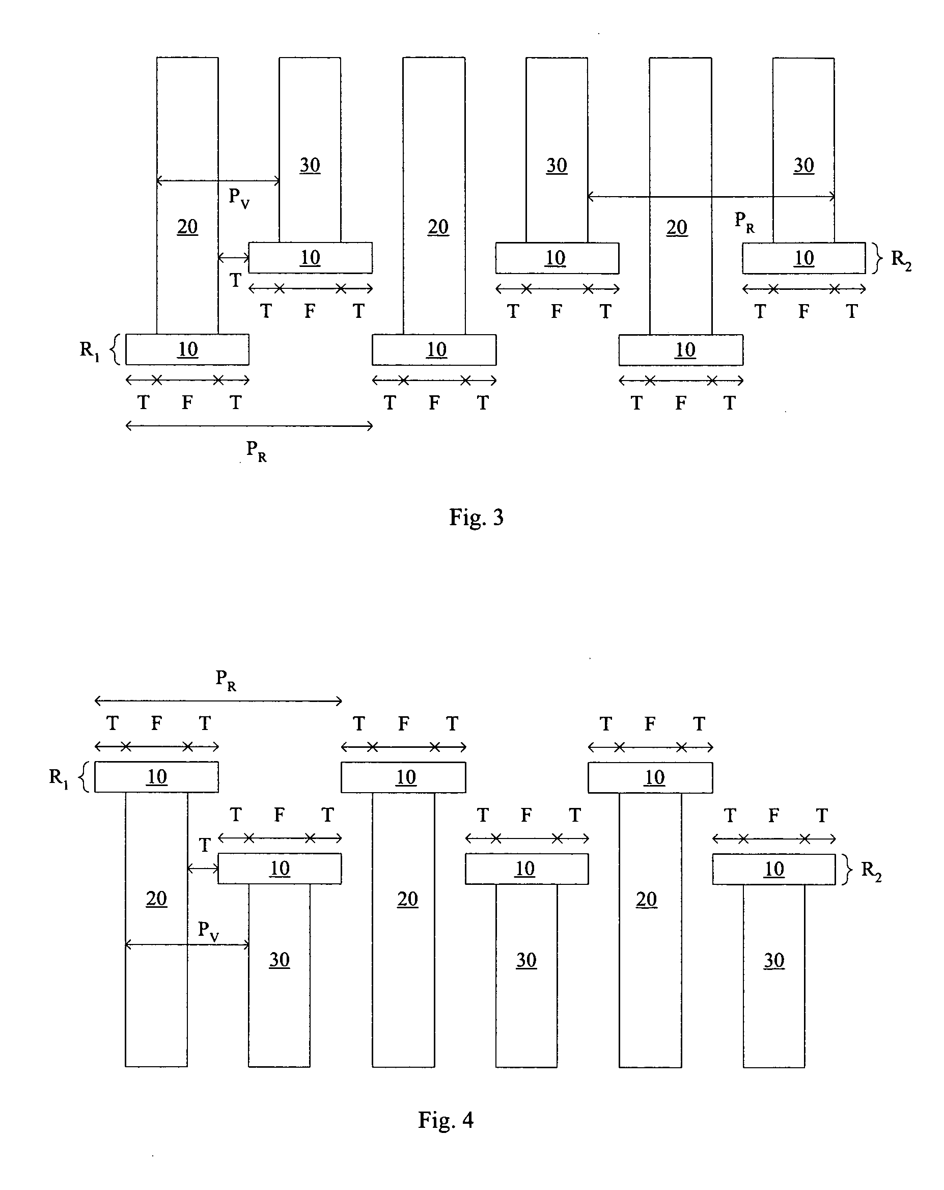 High density contact to relaxed geometry layers