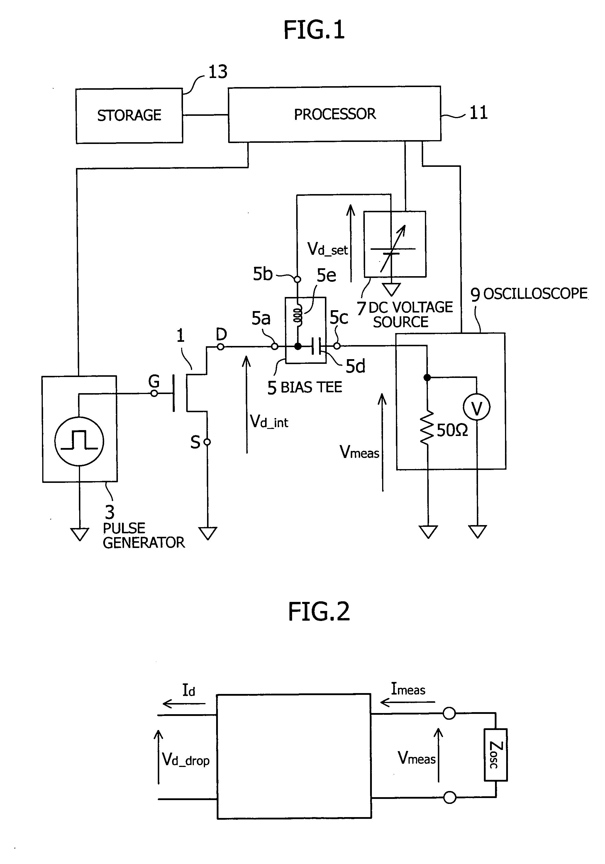 Method for measuring FET characteristics