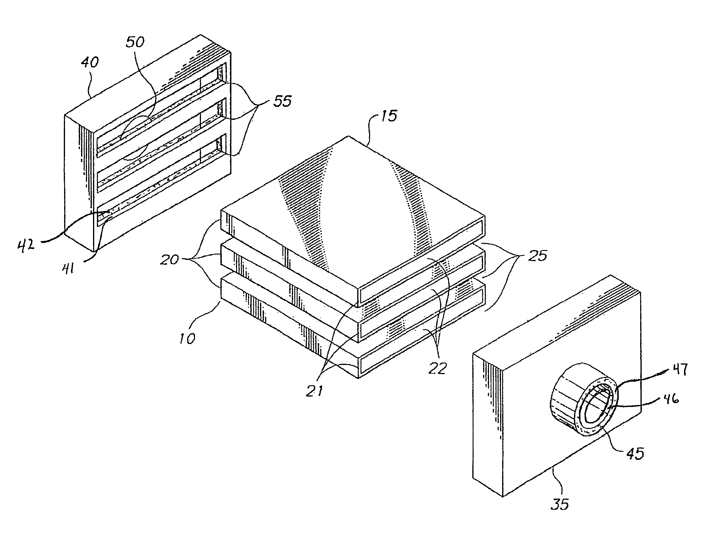 Solid-state membrane module