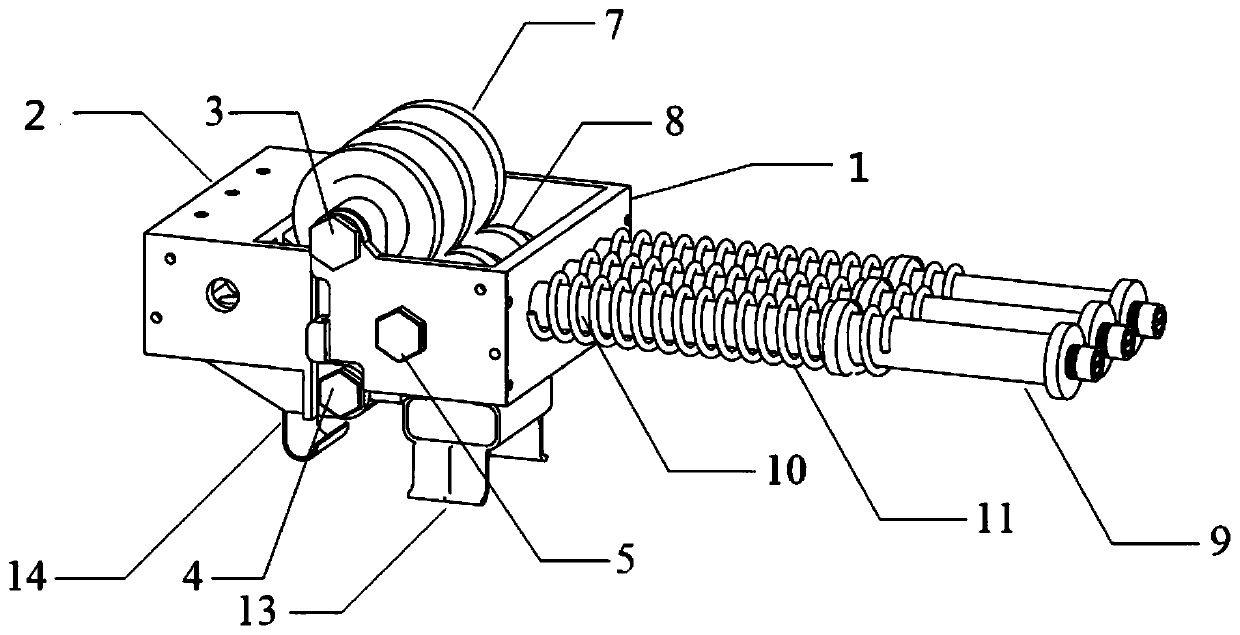 A low-impact self-locking hinge for space-deployable structures