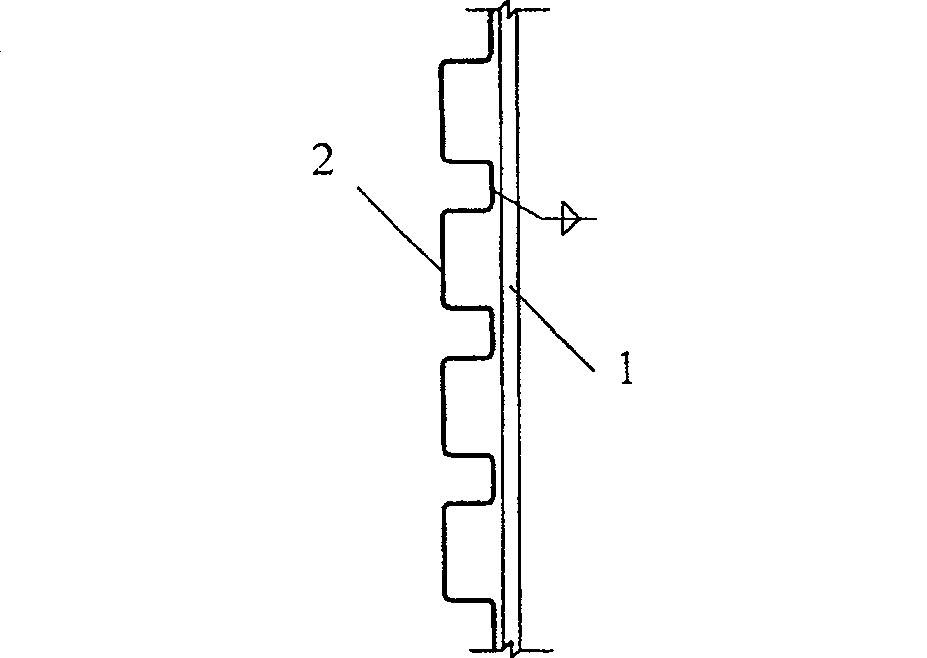 Steel reinforcement polygonal steel pipe concrete column