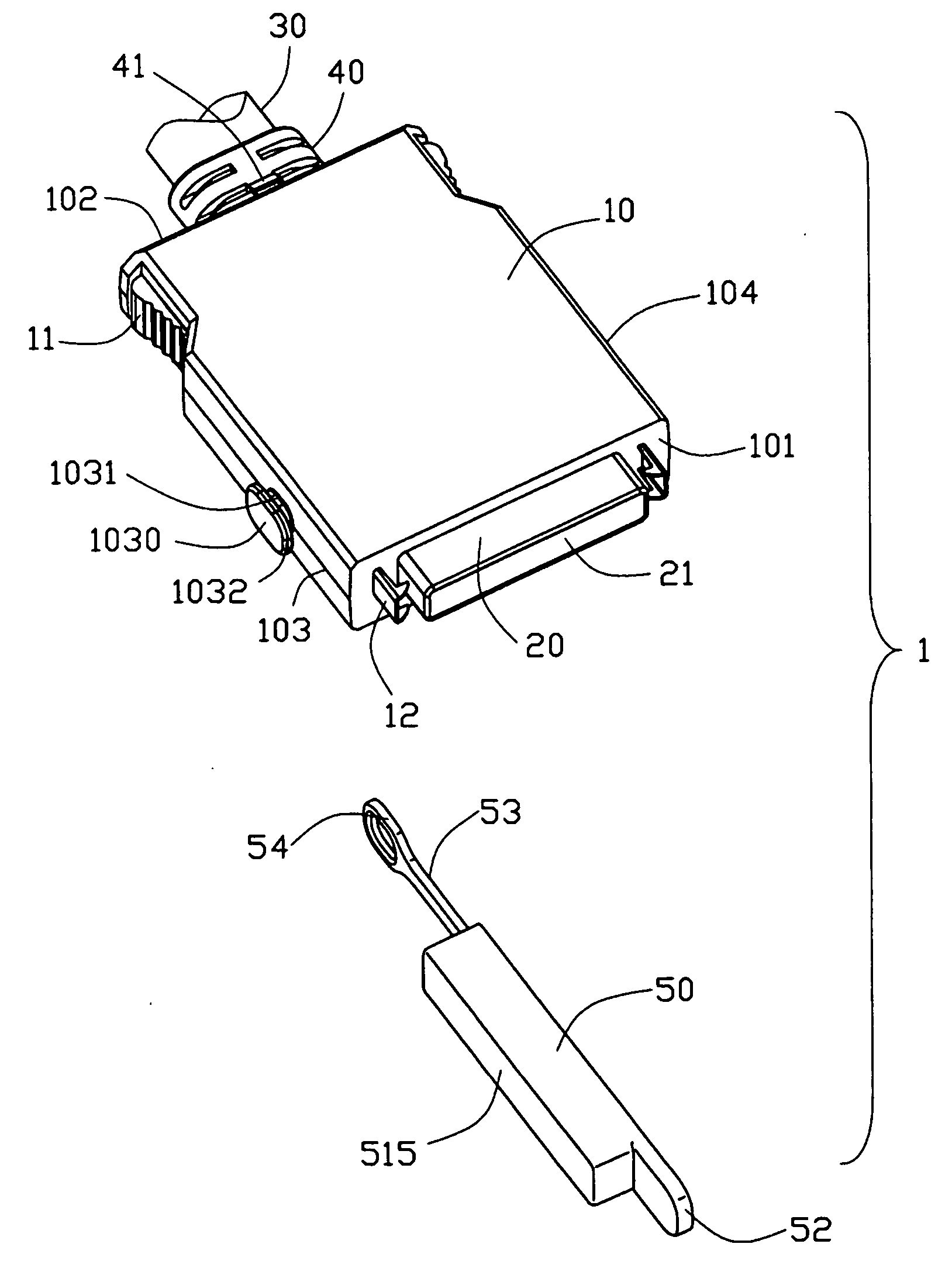 Electrical cable connector assembly with dustproof means